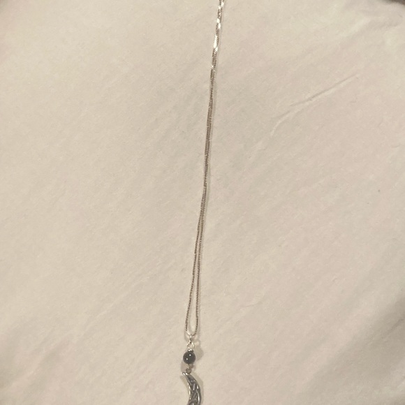 Celtic Moon Necklace and Earrings Set NEW NEVER WORN HANDMADE - Picture 2 of 9